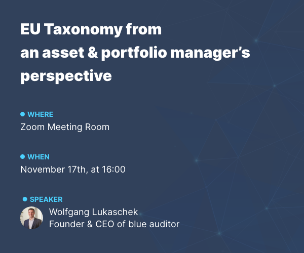 2 EU Taxonomy from an asset & portfolio manager’s  perspective 17 Nov